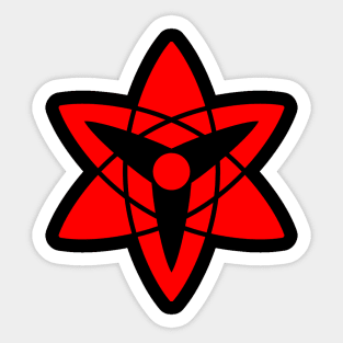 Sasuke Mangekyou Sharingan Sticker